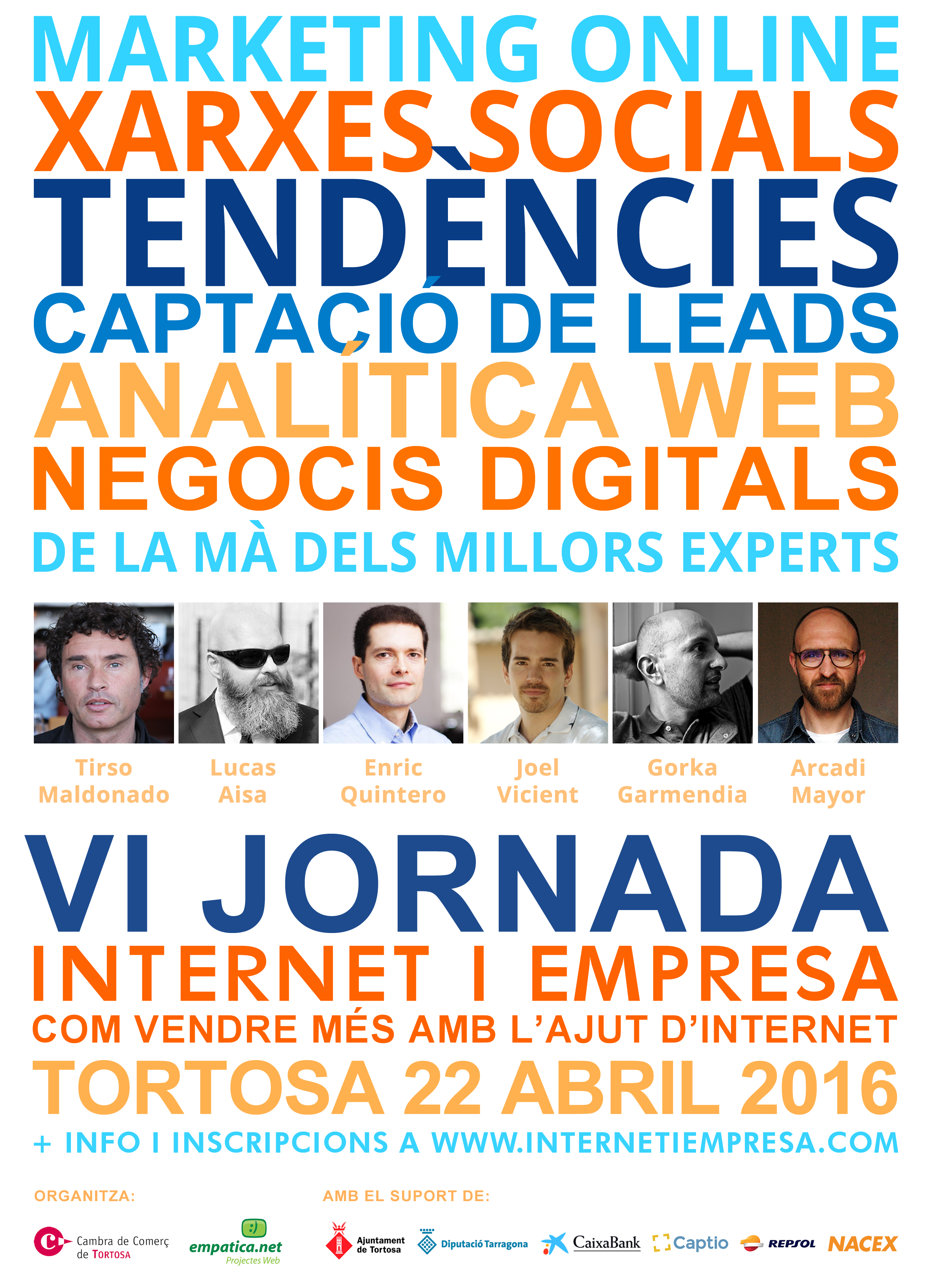 Cartell VI JORNADA INTERNET I EMPRESA